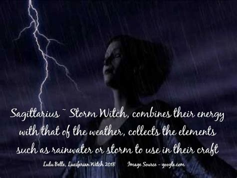 Riding the Lightning: Embracing the Thunder Witch Traits of Sagittarius